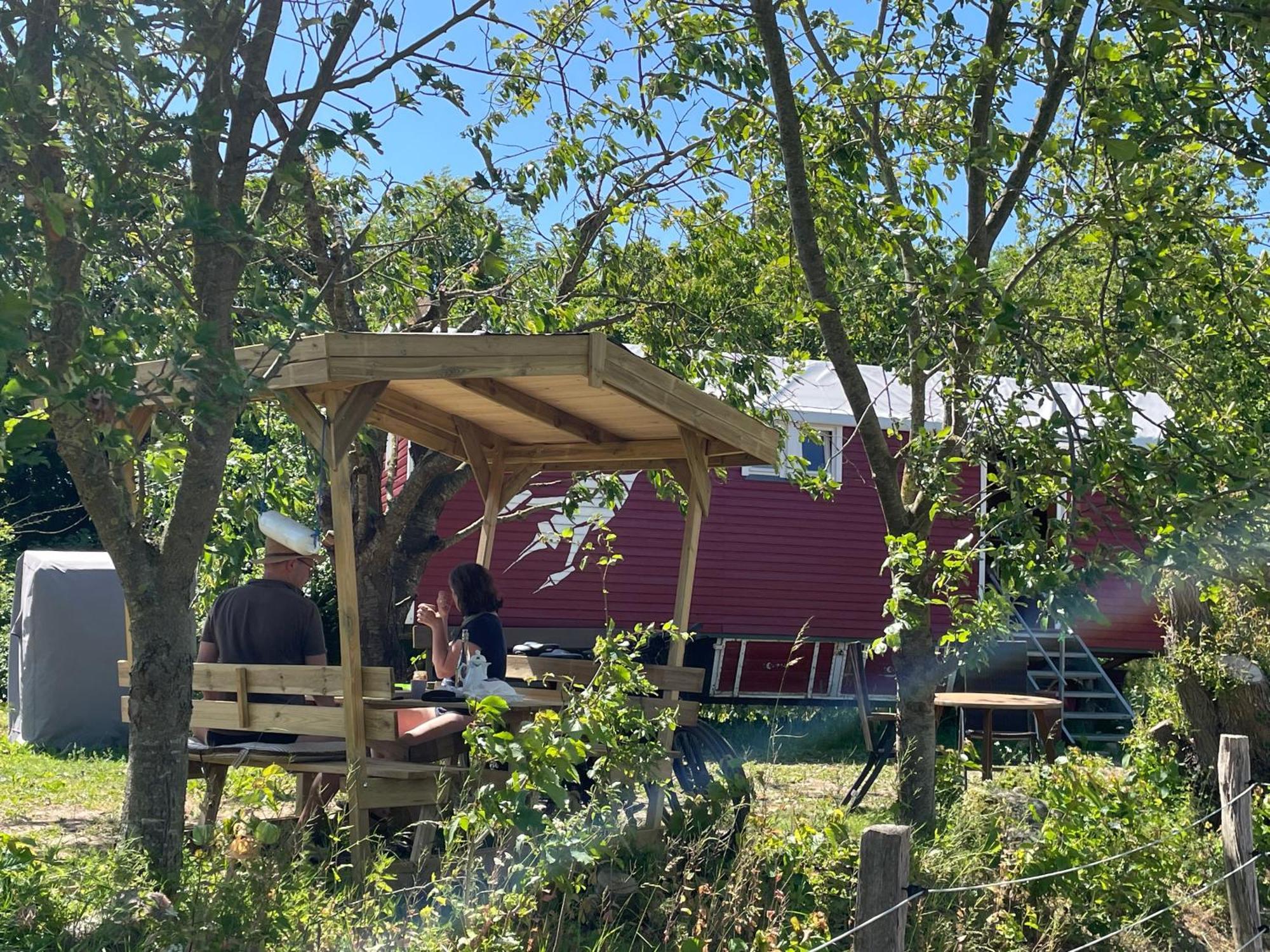 Zirkuswagen Nahe Ostsee Und Schlei Wagersrott Kültér fotó